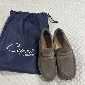 Men's Suede Loafers - Brown